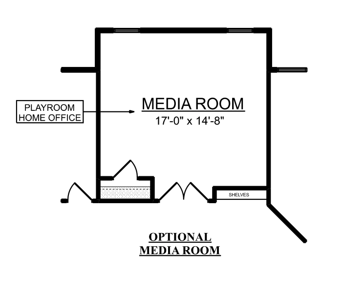 Optional Media Room