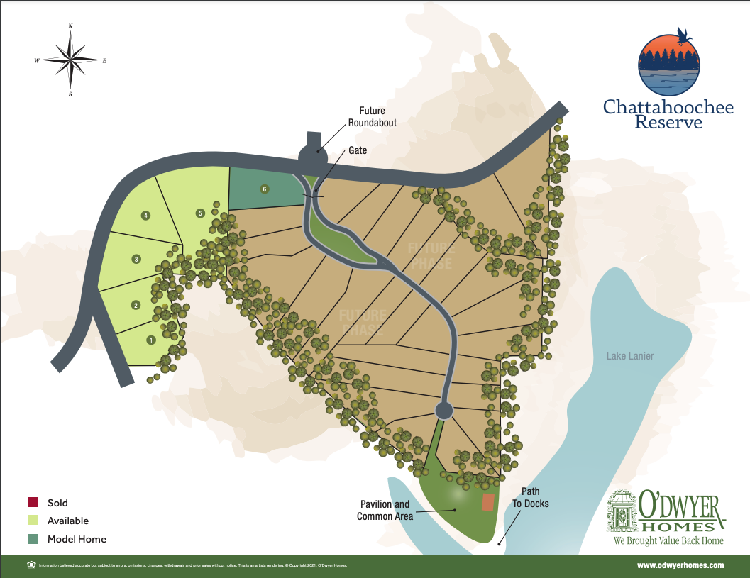 Chatahoochee Reserve Site plan